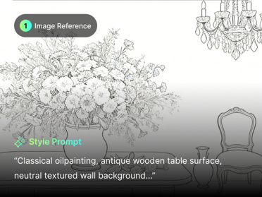 I2I Step1 Uplpad Image Reference and Prompt